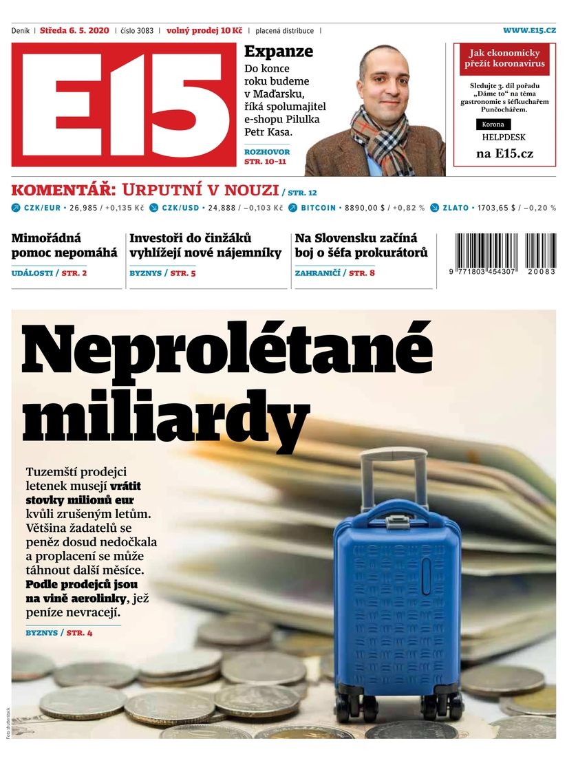 E-magazín e15 - 6.5.2020 - CZECH NEWS CENTER a. s.