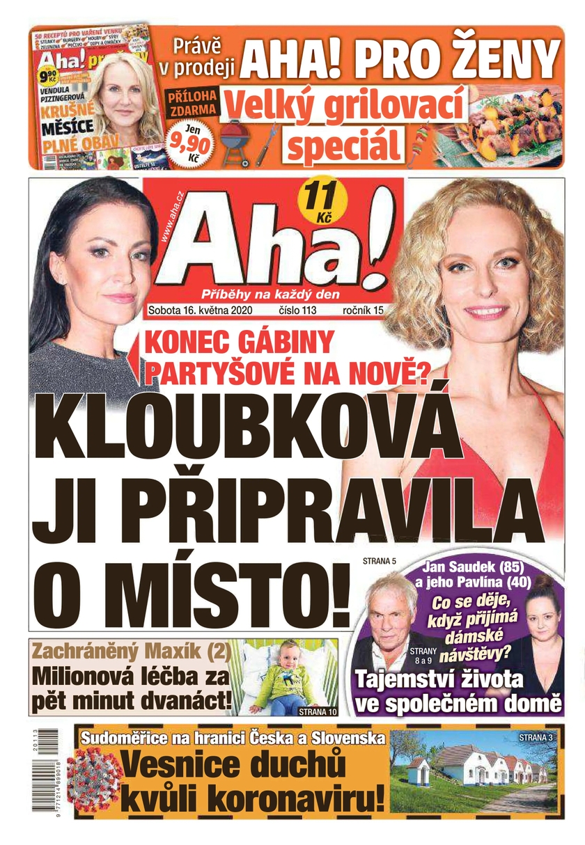 E-magazín Aha! - 16.5.2020 - CZECH NEWS CENTER a. s.