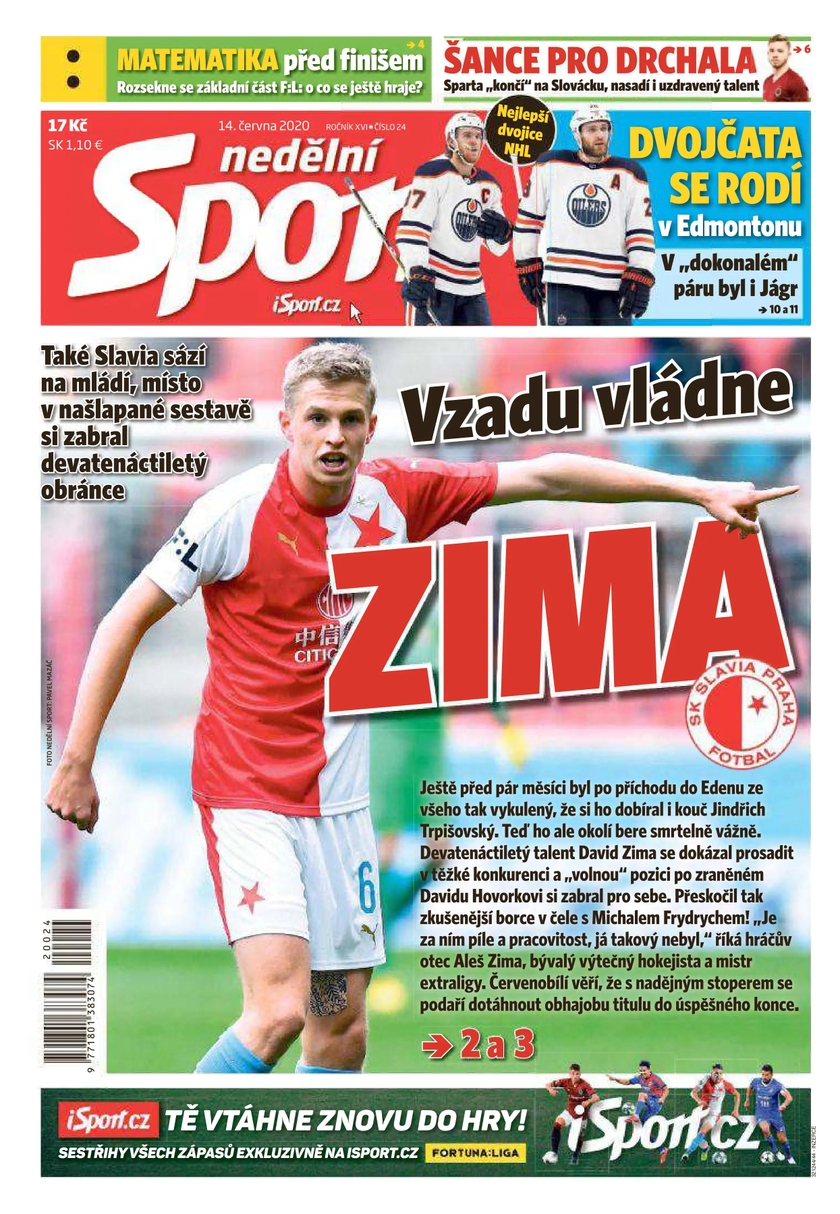 E-magazín nedělní Sport - 24/2020 - CZECH NEWS CENTER a. s.