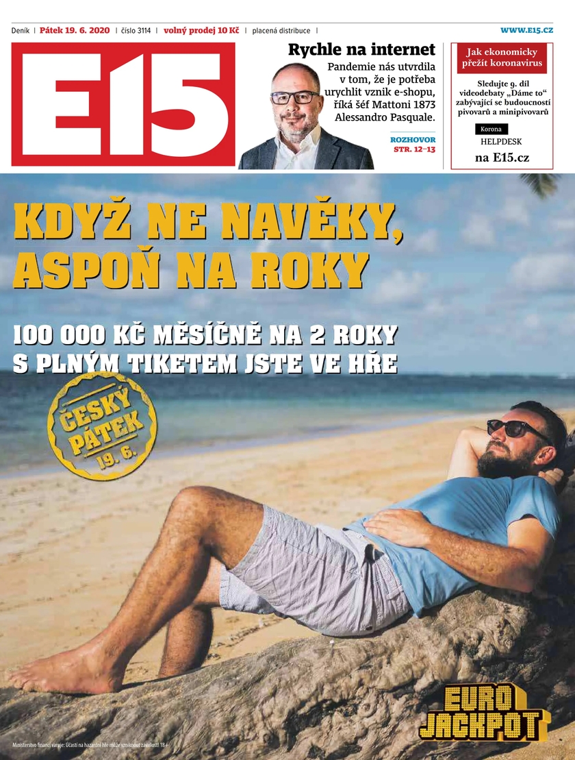 E-magazín e15 - 19.6.2020 - CZECH NEWS CENTER a. s.