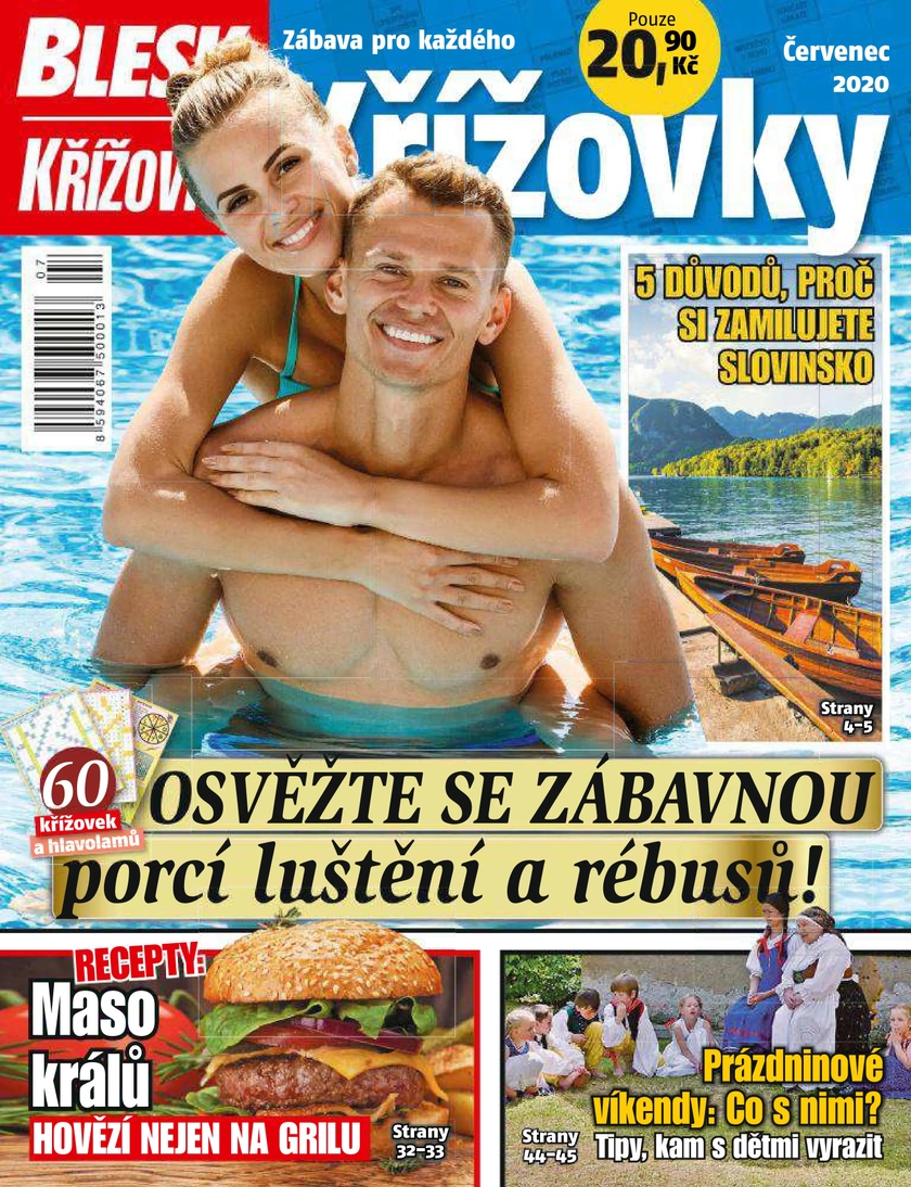 E-magazín BLESK KŘÍŽOVKY - 7/2020 - CZECH NEWS CENTER a. s.