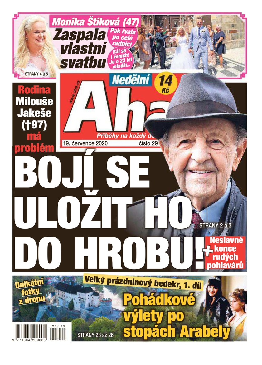E-magazín Nedělní Aha! - 29/2020 - CZECH NEWS CENTER a. s.