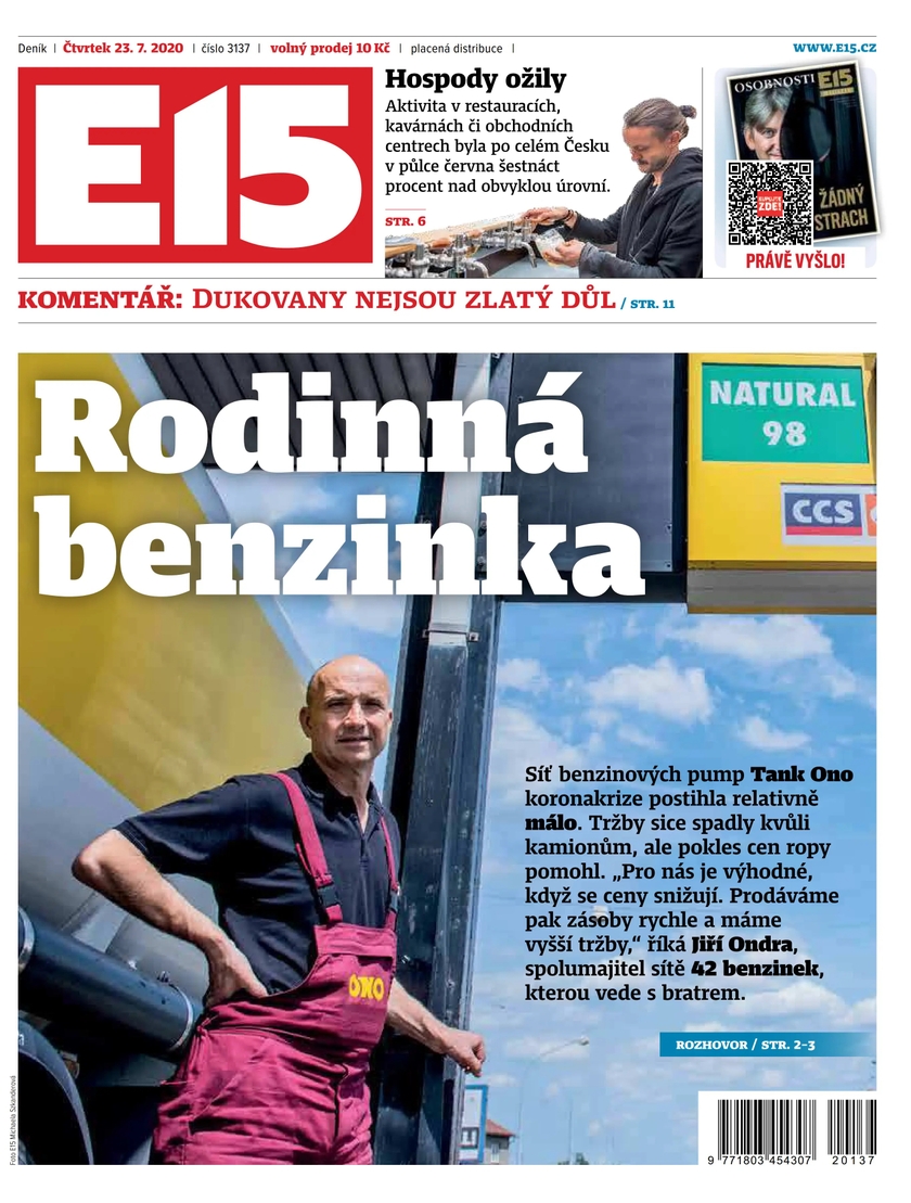 E-magazín e15 - 23.7.2020 - CZECH NEWS CENTER a. s.