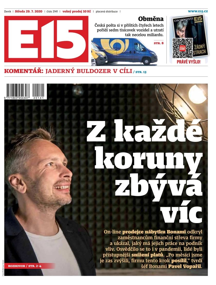 E-magazín e15 - 29.7.2020 - CZECH NEWS CENTER a. s.