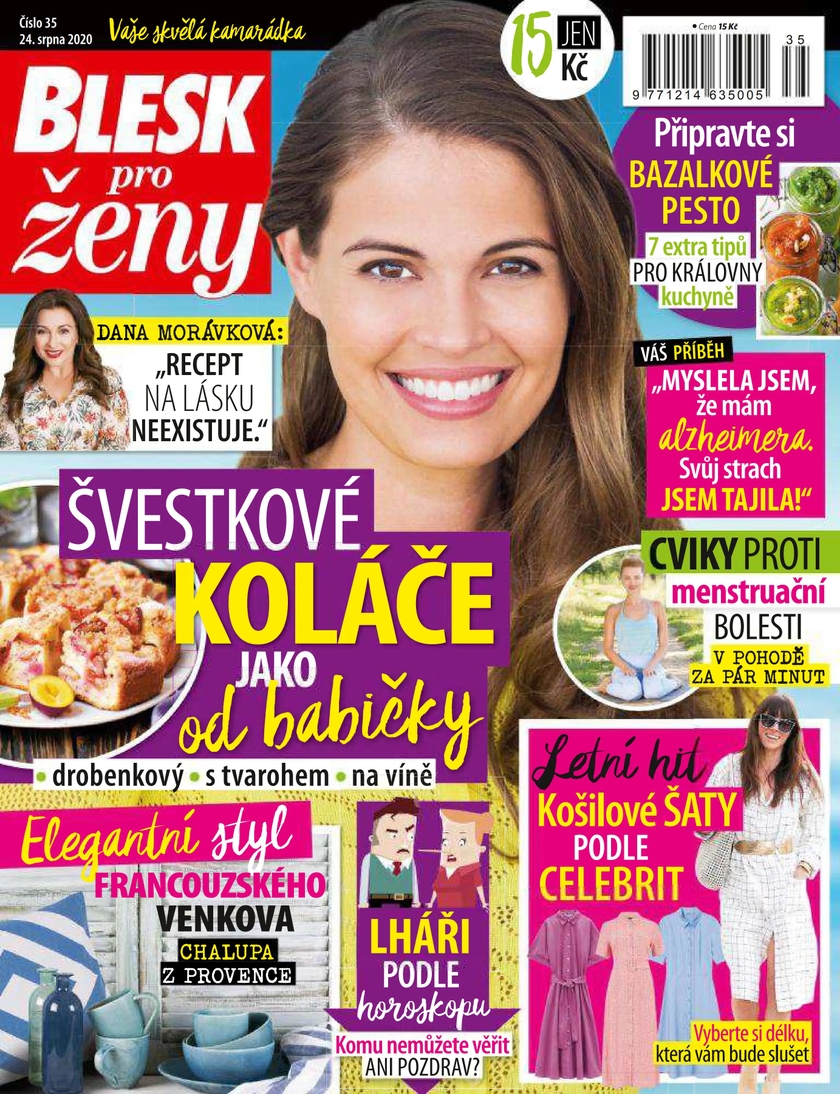 E-magazín BLESK pro ženy - 35/2020 - CZECH NEWS CENTER a. s.