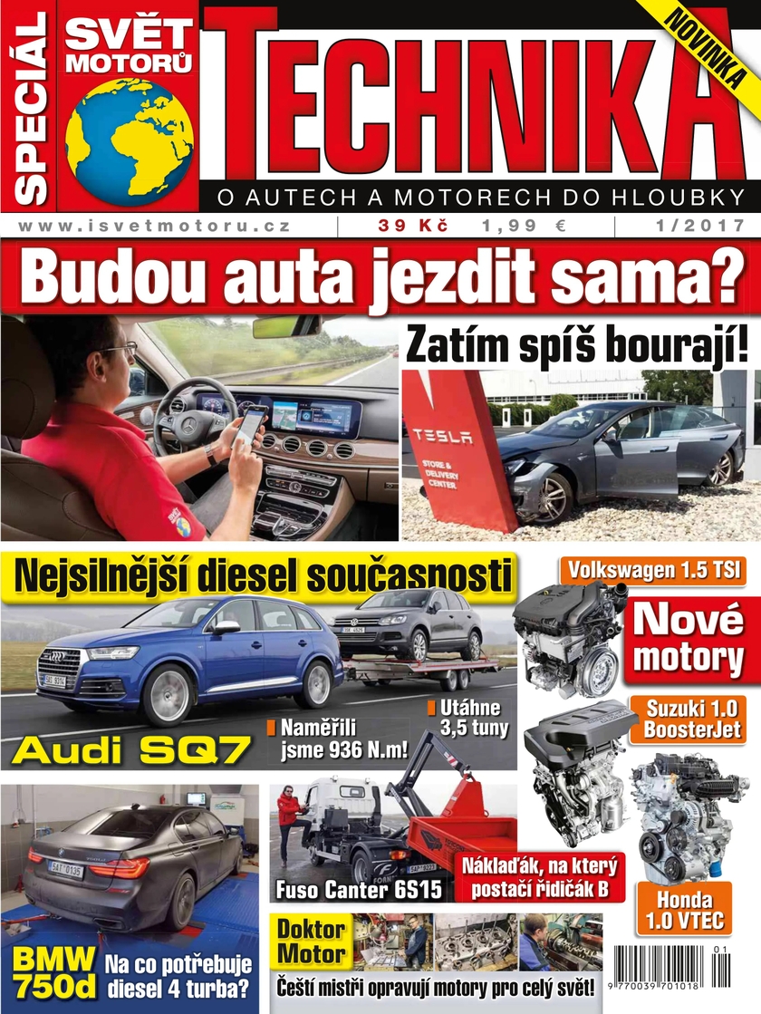 E-magazín SVĚT MOTORŮ SPECIÁL - 01/17 - CZECH NEWS CENTER a. s.