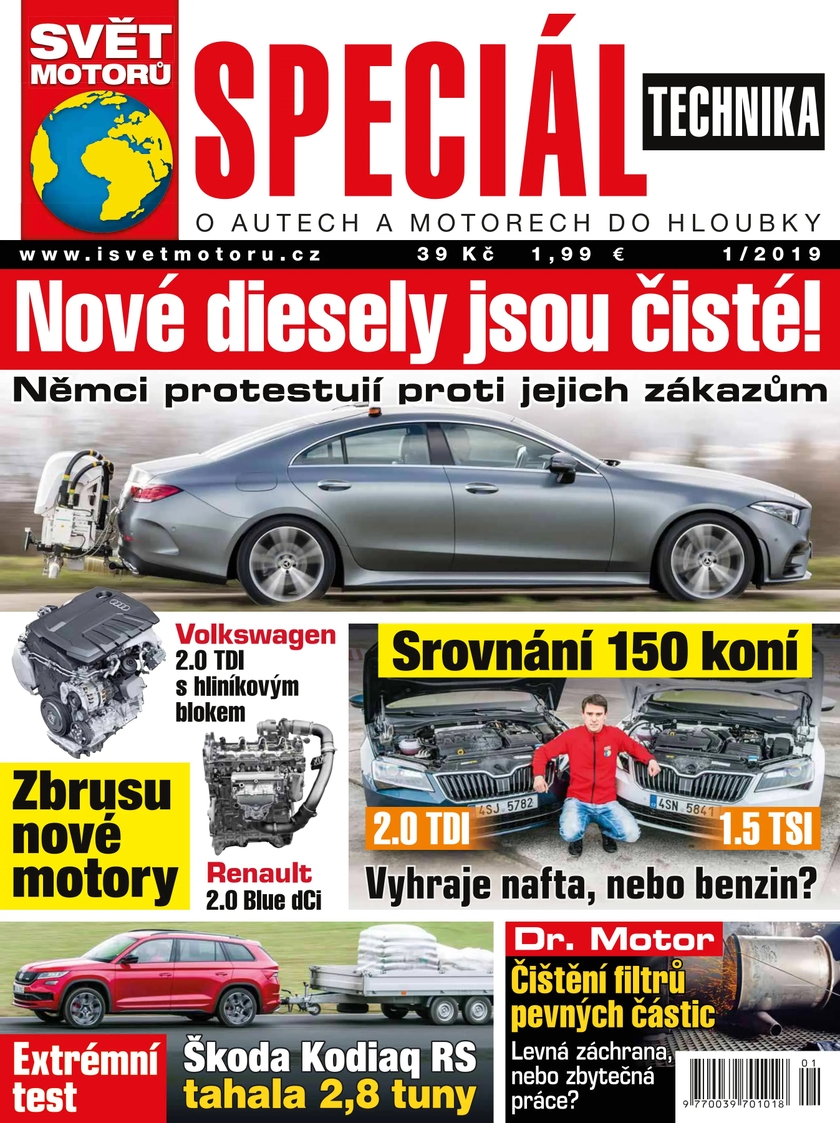 E-magazín SVĚT MOTORŮ SPECIÁL - 1/2019 - CZECH NEWS CENTER a. s.