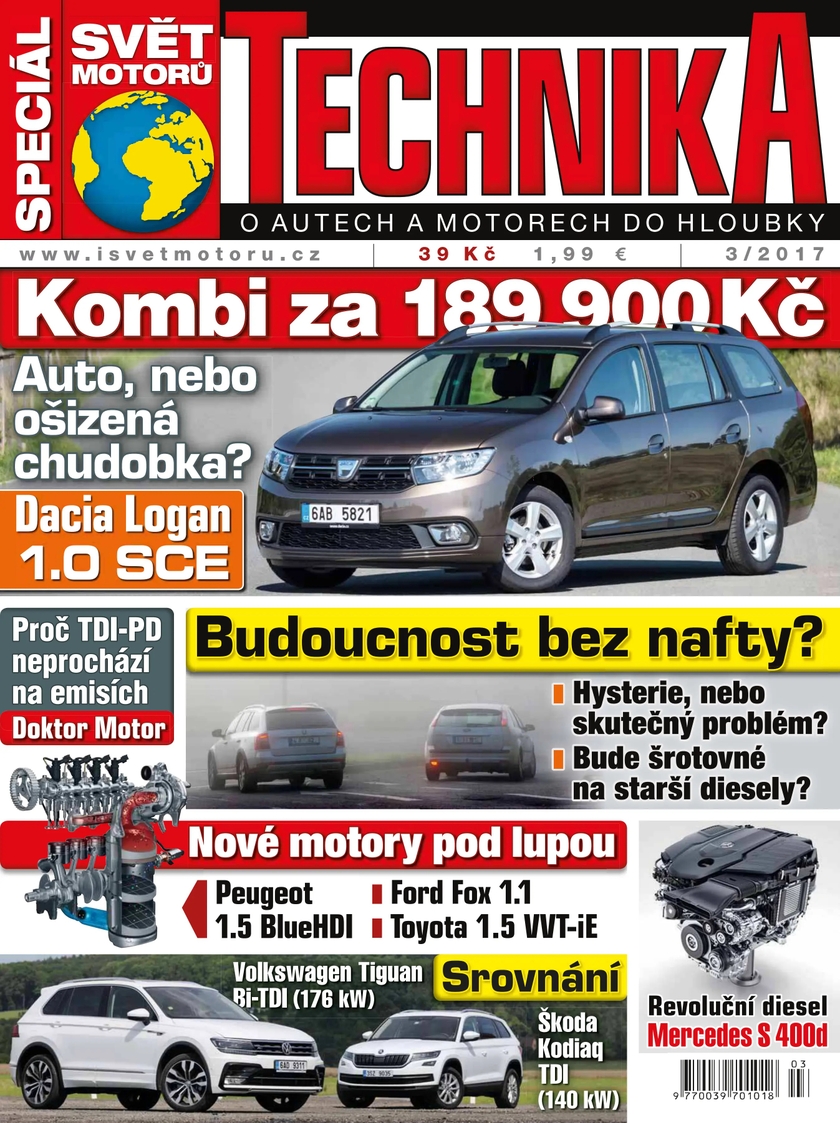 E-magazín SVĚT MOTORŮ SPECIÁL - 03/17 - CZECH NEWS CENTER a. s.