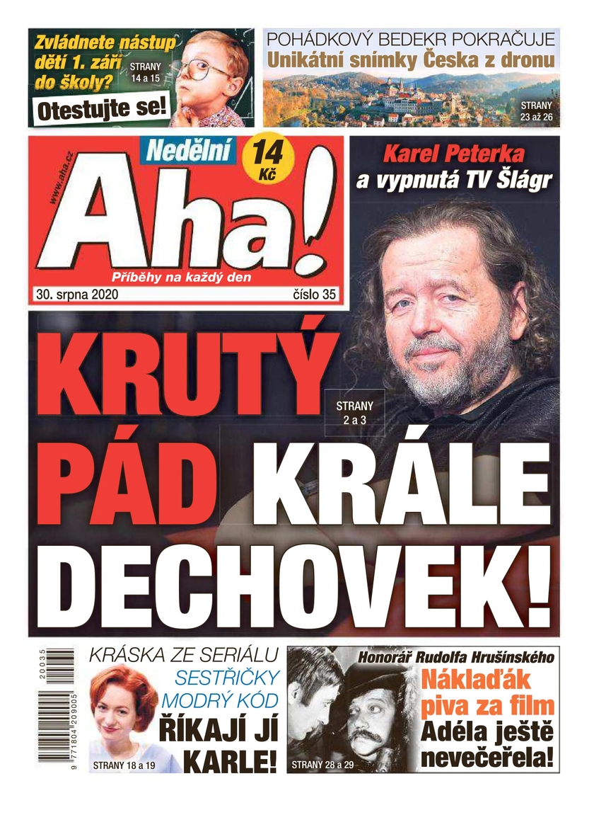 E-magazín Nedělní Aha! - 35/2020 - CZECH NEWS CENTER a. s.