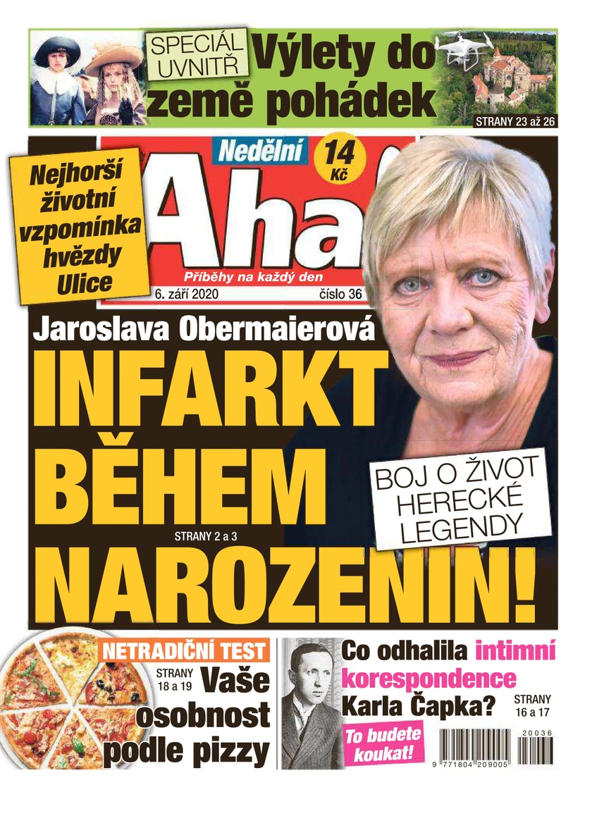 E-magazín Nedělní Aha! - 36/2020 - CZECH NEWS CENTER a. s.