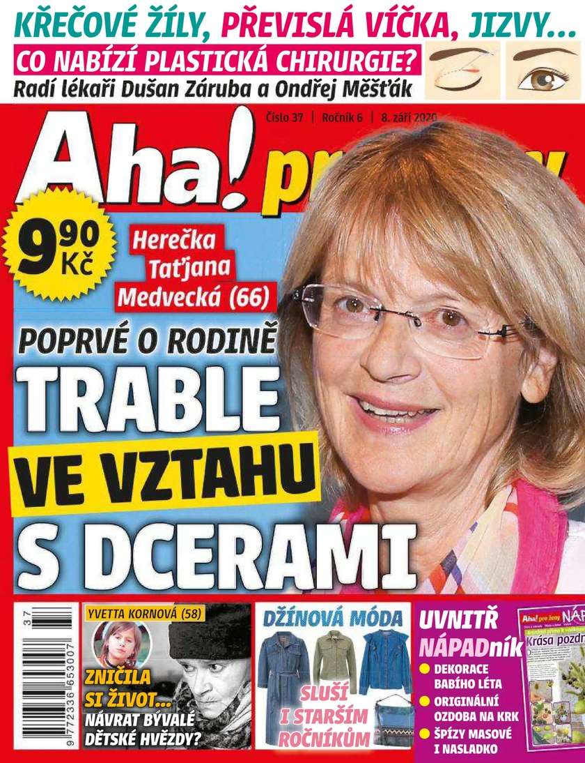 E-magazín Aha! pro ženy - 37/2020 - CZECH NEWS CENTER a. s.