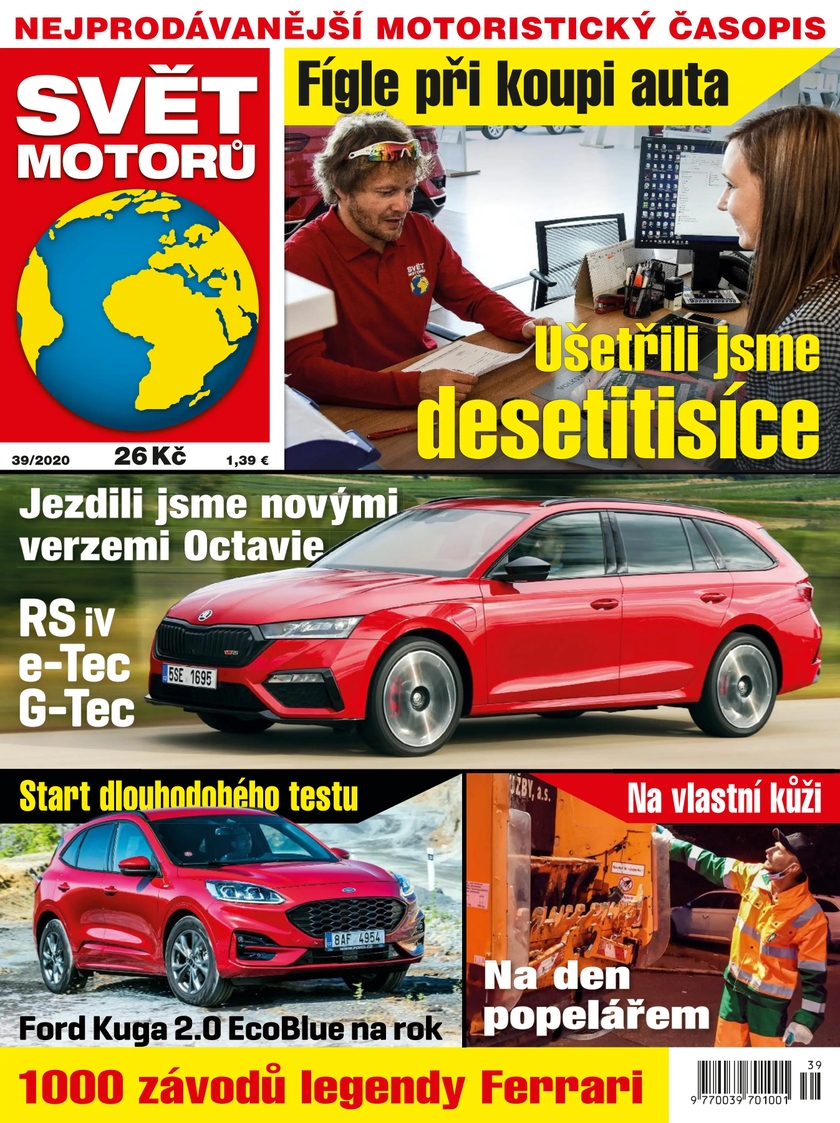 E-magazín SVĚT MOTORŮ - 39/2020 - CZECH NEWS CENTER a. s.