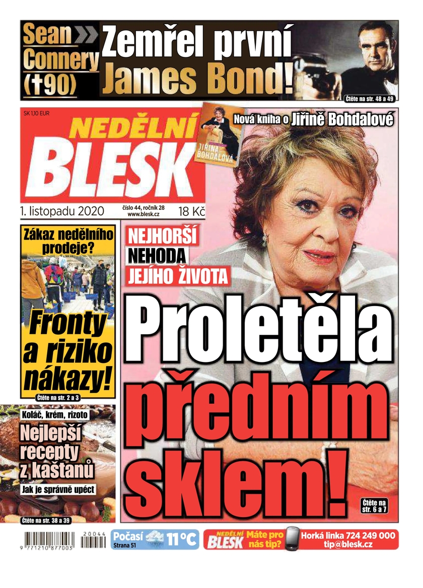 E-magazín NEDĚLNÍ BLESK - 44/2020 - CZECH NEWS CENTER a. s.