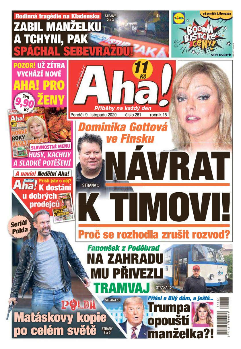 E-magazín Aha! - 9.11.2020 - CZECH NEWS CENTER a. s.