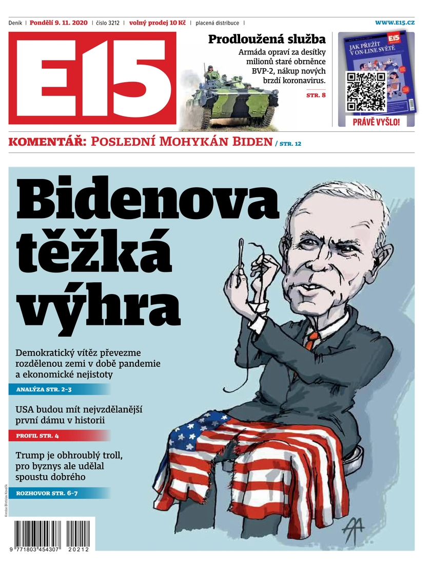 E-magazín e15 - 9.11.2020 - CZECH NEWS CENTER a. s.
