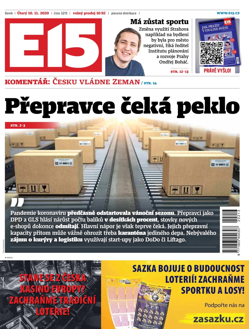 E-magazín e15 - 10.11.2020 - CZECH NEWS CENTER a. s.