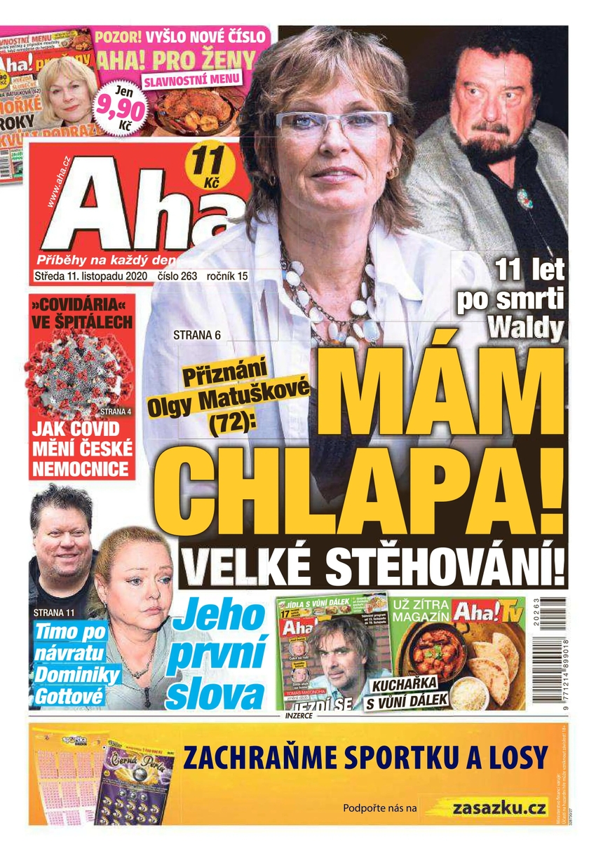 E-magazín Aha! - 11.11.2020 - CZECH NEWS CENTER a. s.