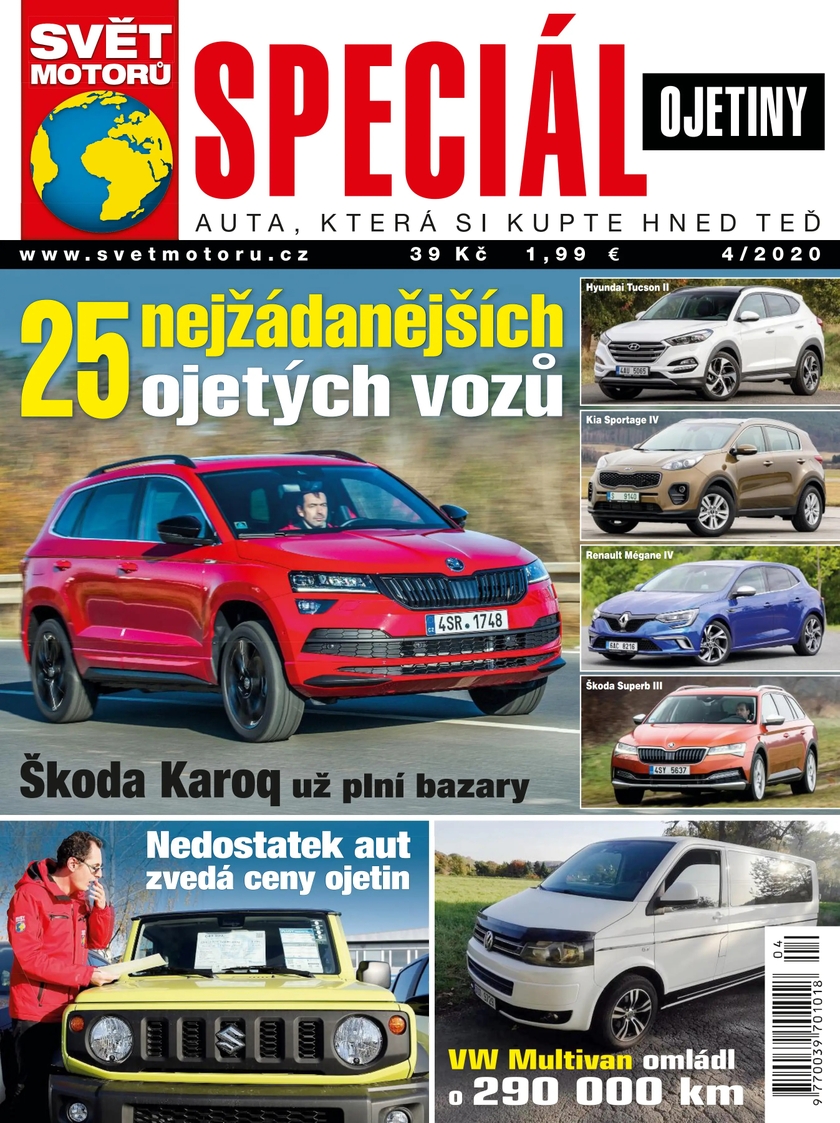E-magazín SVĚT MOTORŮ SPECIÁL - 4/2020 - CZECH NEWS CENTER a. s.