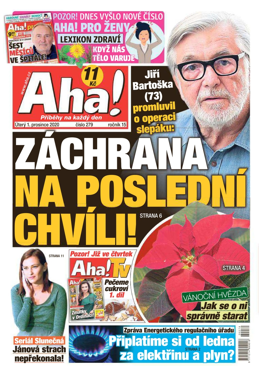 E-magazín Aha! - 1.12.2020 - CZECH NEWS CENTER a. s.