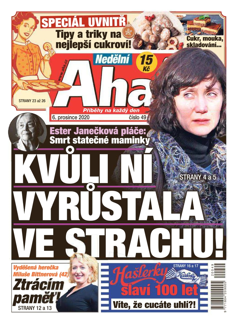 E-magazín Nedělní Aha! - 49/2020 - CZECH NEWS CENTER a. s.