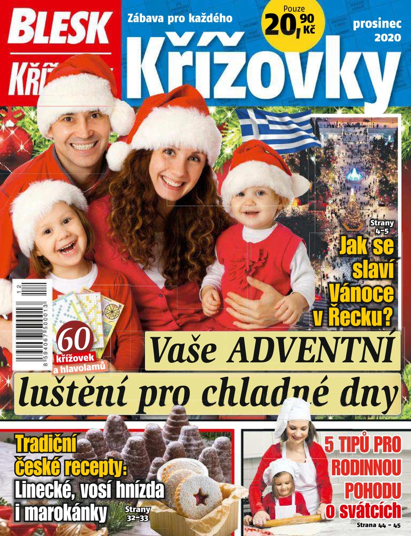 E-magazín BLESK KŘÍŽOVKY - 12/2020 - CZECH NEWS CENTER a. s.