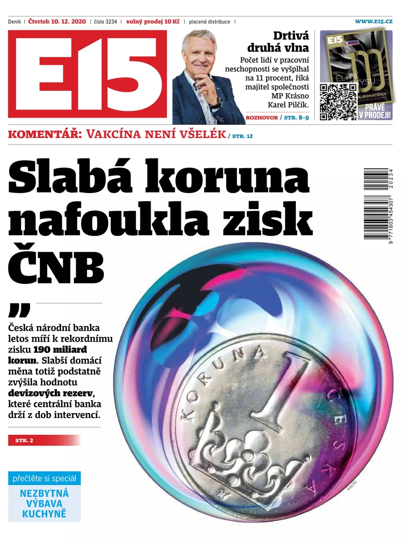 E-magazín e15 - 10.12.2020 - CZECH NEWS CENTER a. s.