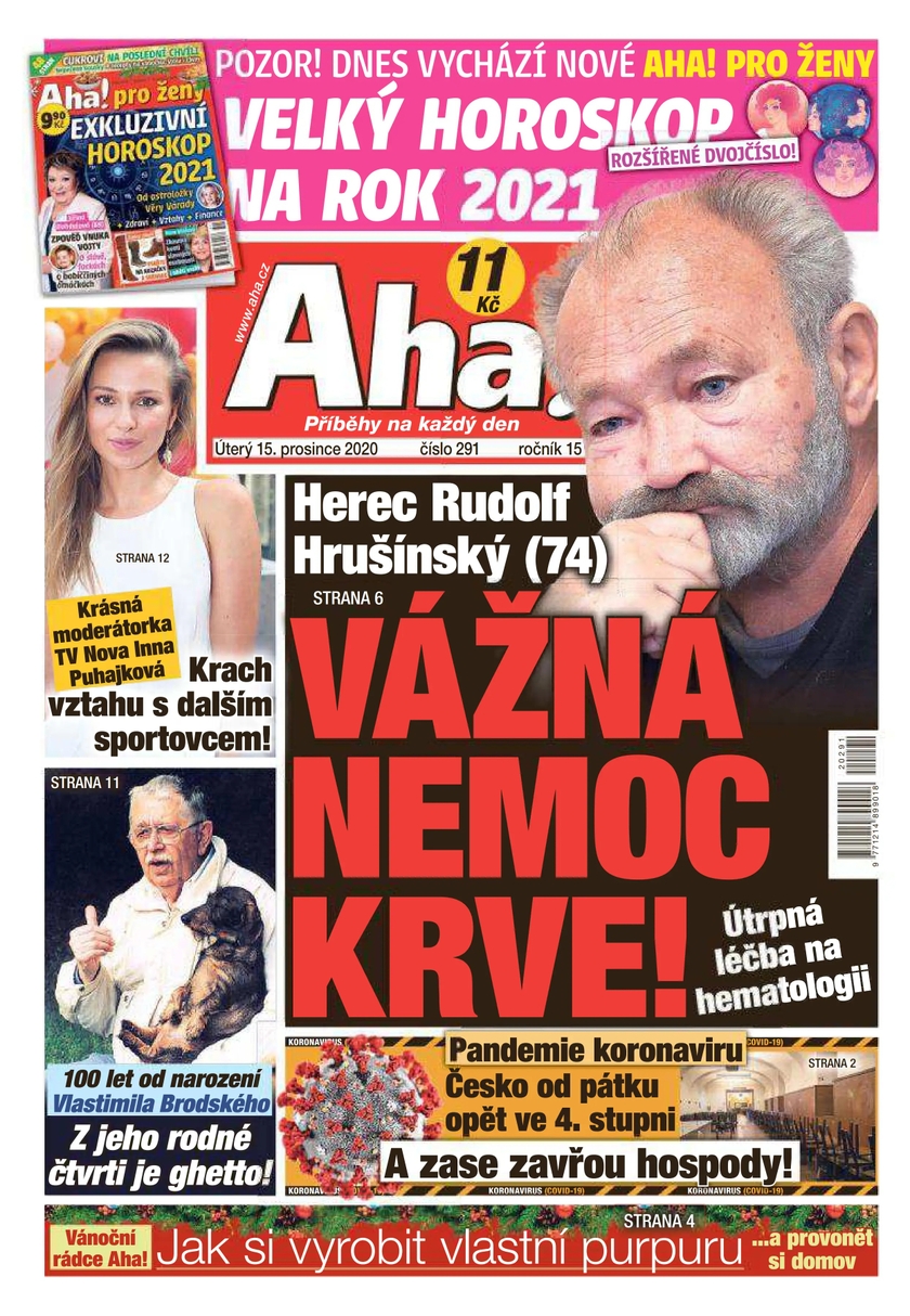 E-magazín Aha! - 15.12.2020 - CZECH NEWS CENTER a. s.
