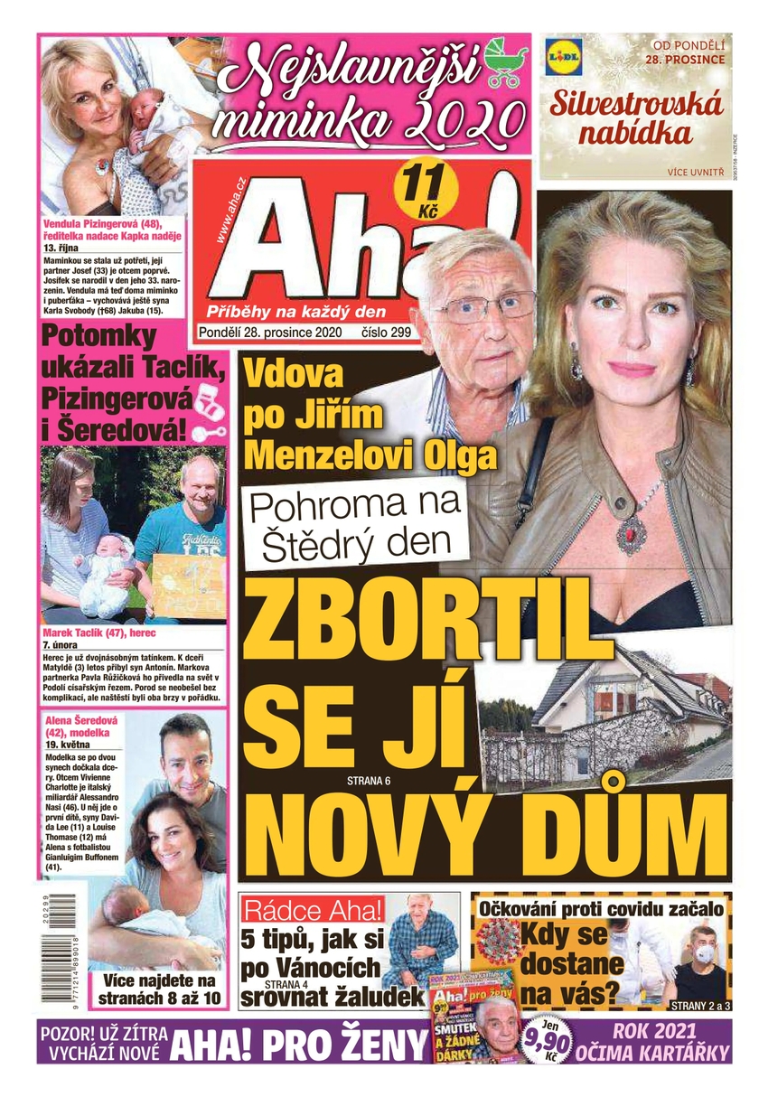 E-magazín Aha! - 28.12.2020 - CZECH NEWS CENTER a. s.