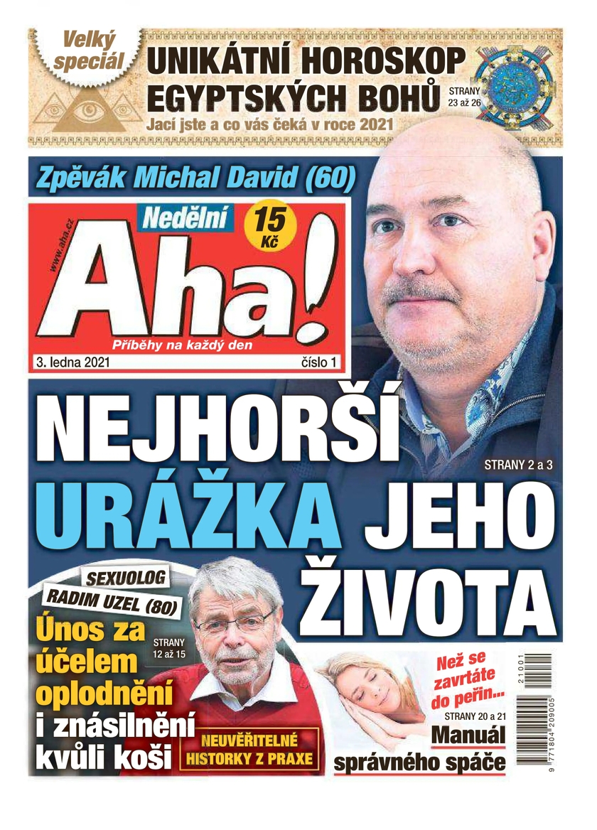 E-magazín Nedělní Aha! - 1/2021 - CZECH NEWS CENTER a. s.