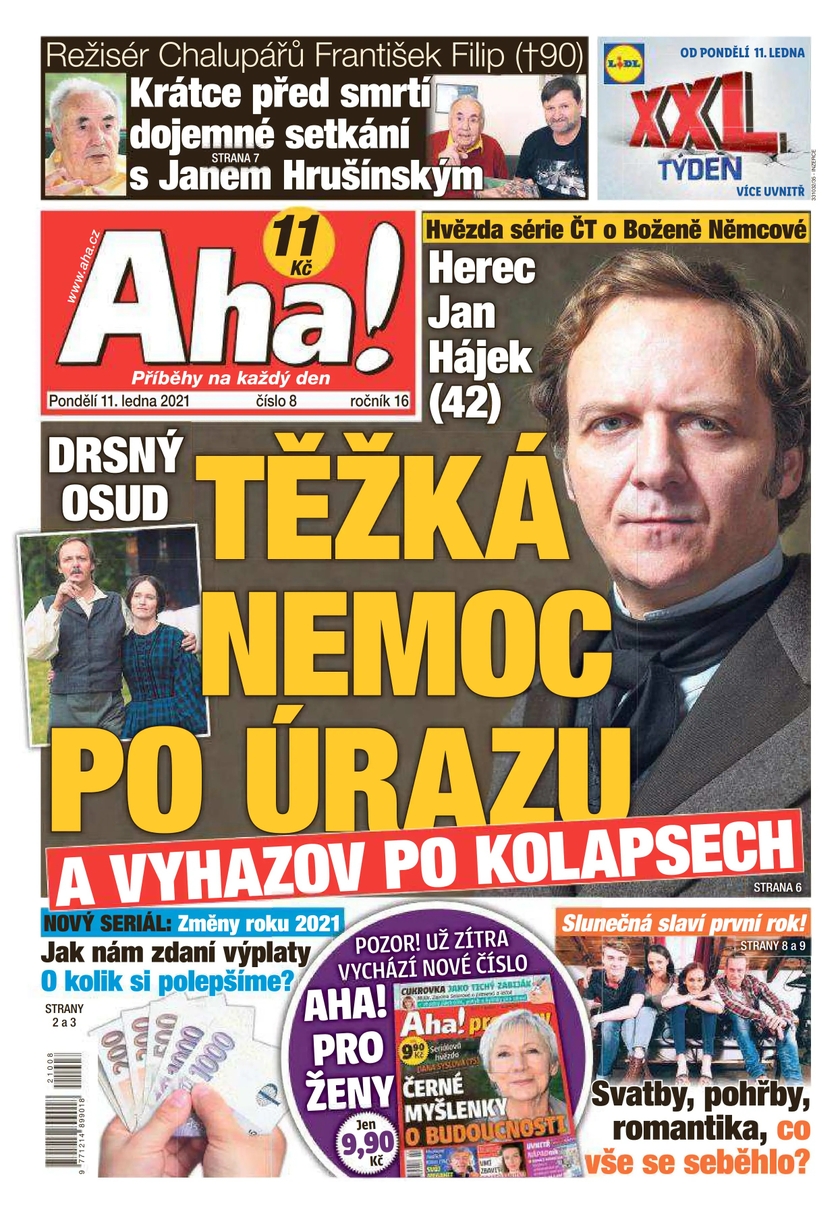 E-magazín Aha! - 11.1.2021 - CZECH NEWS CENTER a. s.