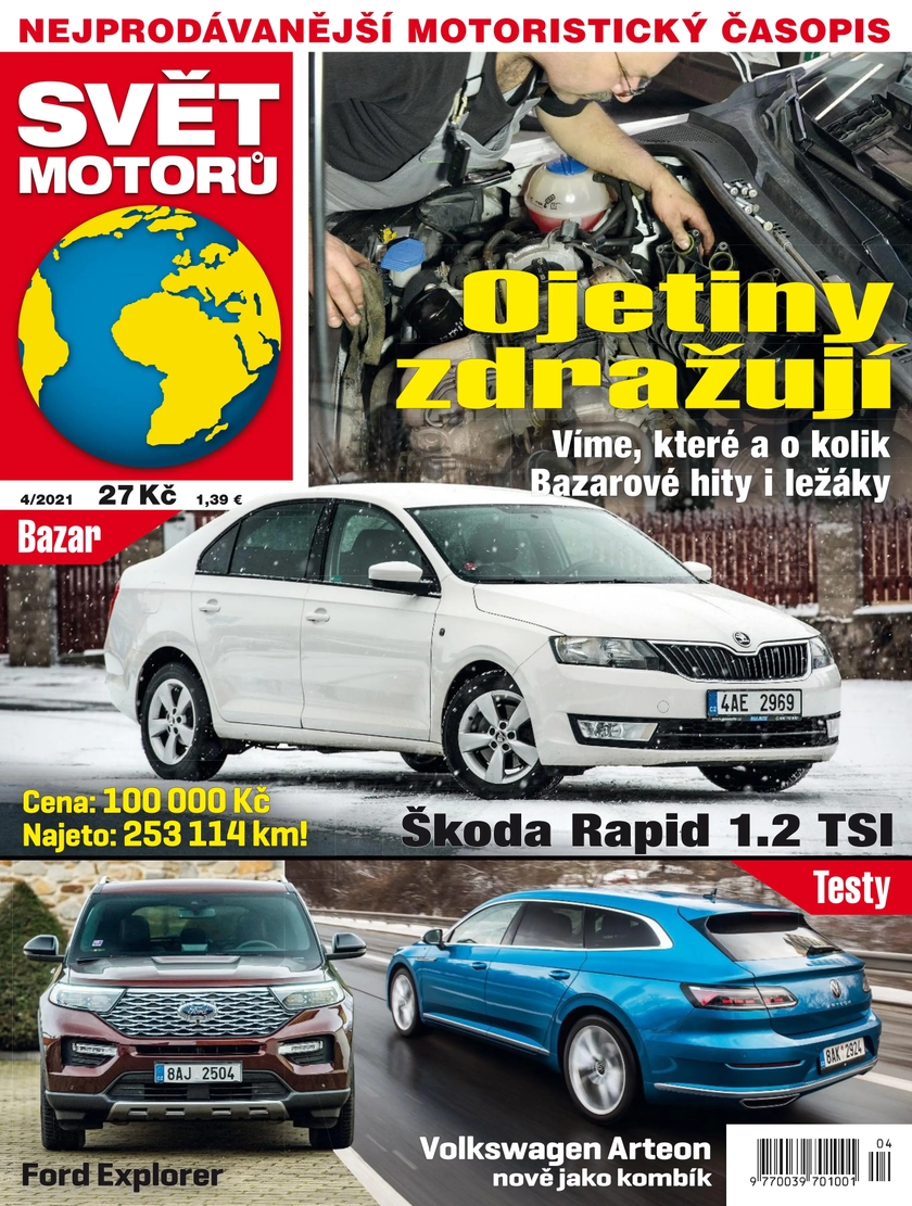 E-magazín SVĚT MOTORŮ - 4/2021 - CZECH NEWS CENTER a. s.