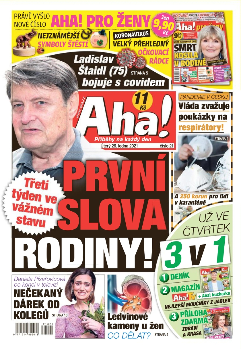 E-magazín Aha! - 26.1.2021 - CZECH NEWS CENTER a. s.