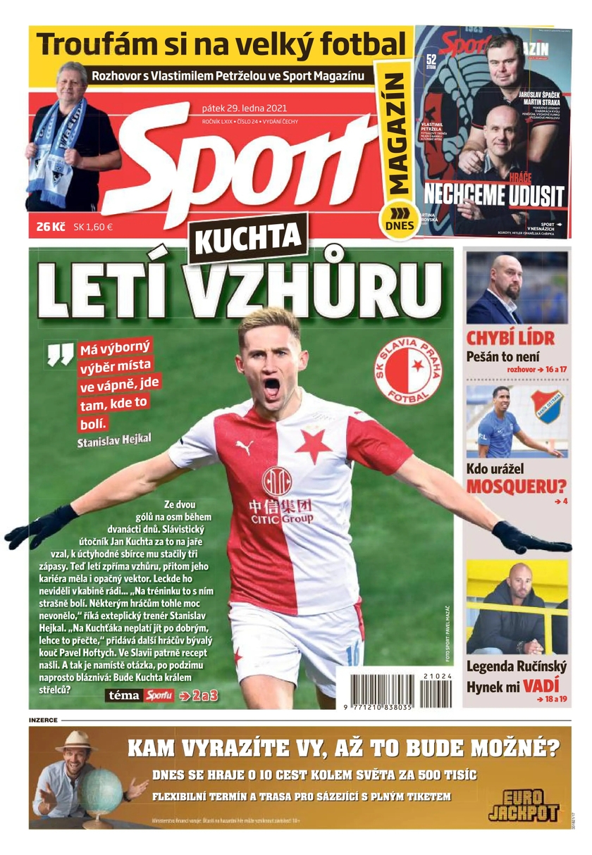 E-magazín Sport - 29.1.2021 - CZECH NEWS CENTER a. s.