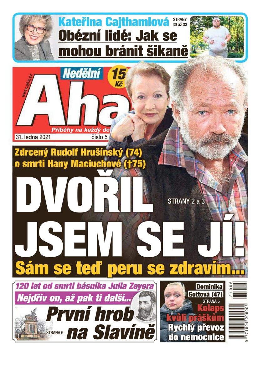 E-magazín Nedělní Aha! - 5/2021 - CZECH NEWS CENTER a. s.