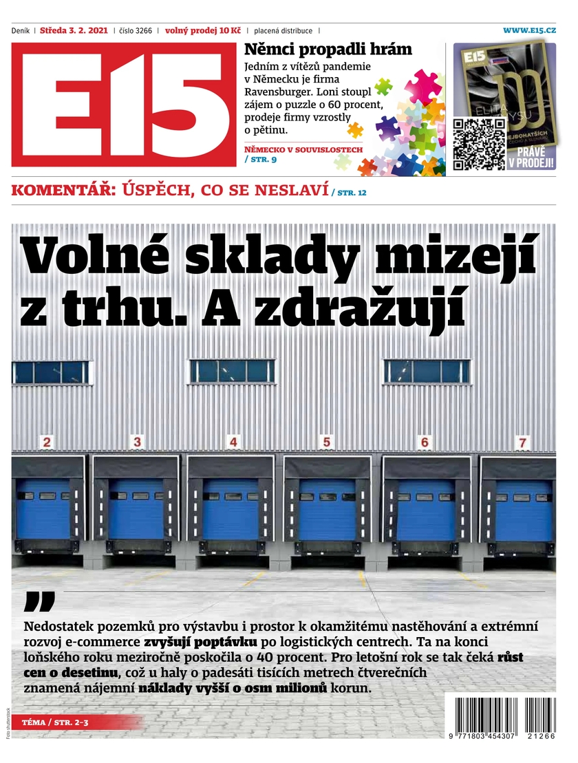 E-magazín e15 - 3.2.2021 - CZECH NEWS CENTER a. s.