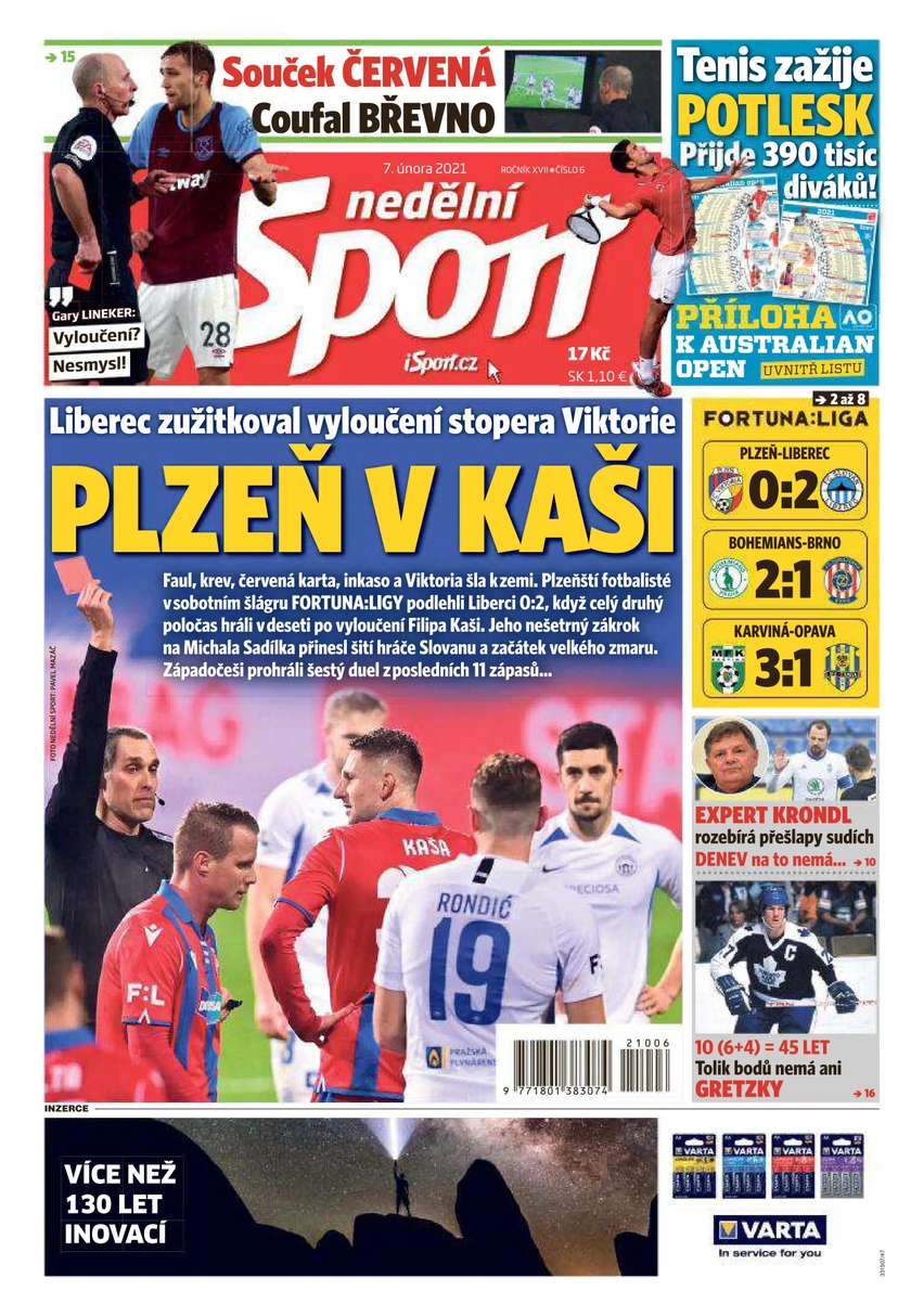 E-magazín nedělní Sport - 6/2021 - CZECH NEWS CENTER a. s.