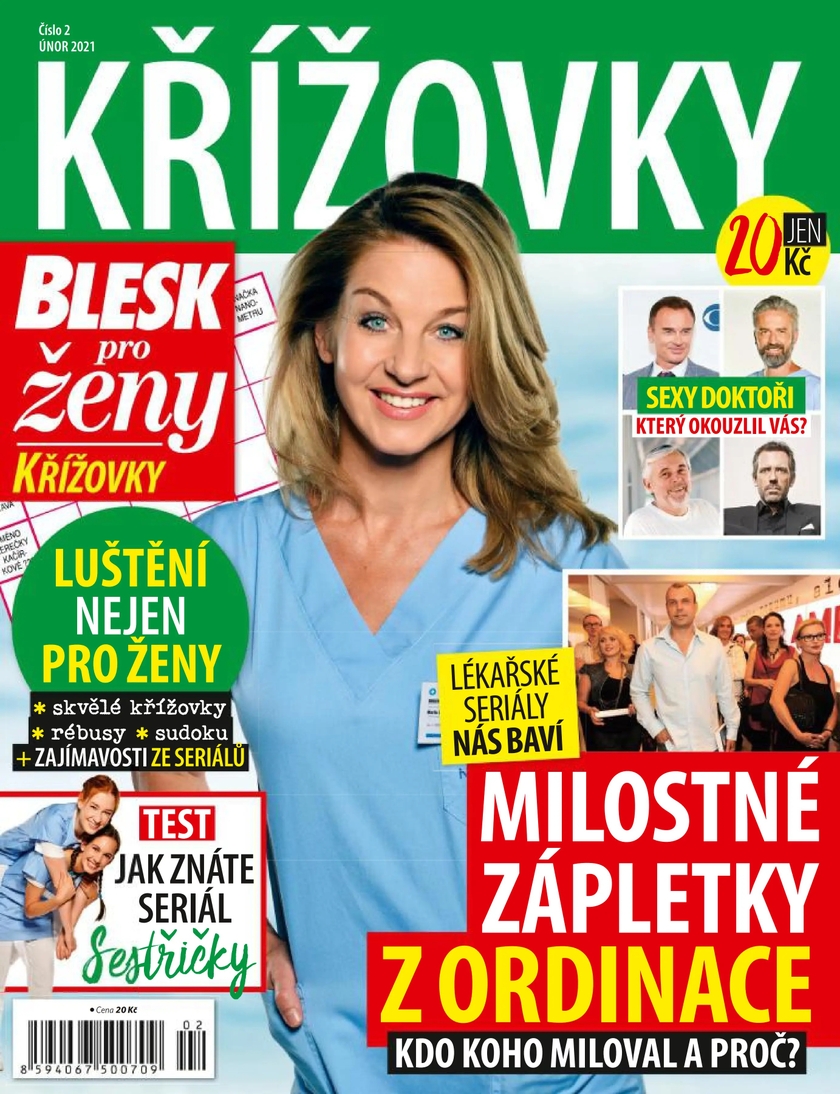E-magazín BLESK pro ženy KŘÍŽOVKY - 2/2021 - CZECH NEWS CENTER a. s.