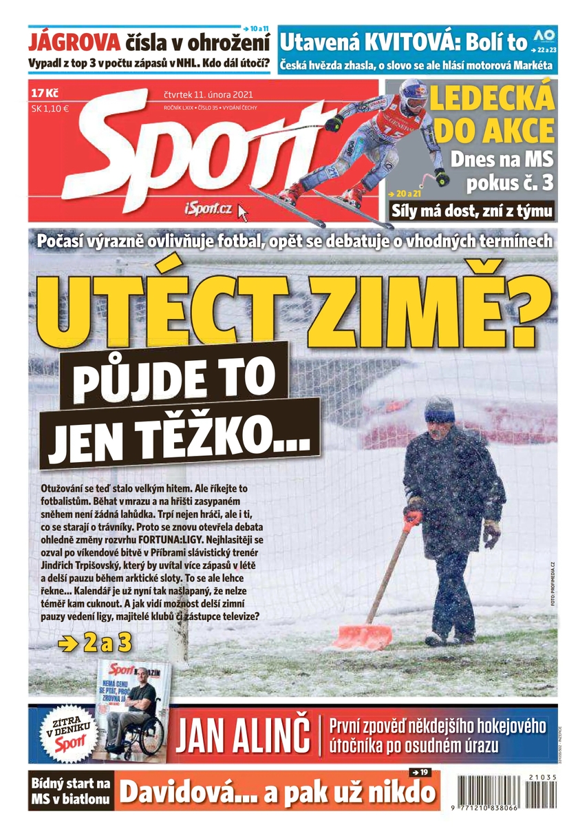 E-magazín Sport - 11.2.2021 - CZECH NEWS CENTER a. s.