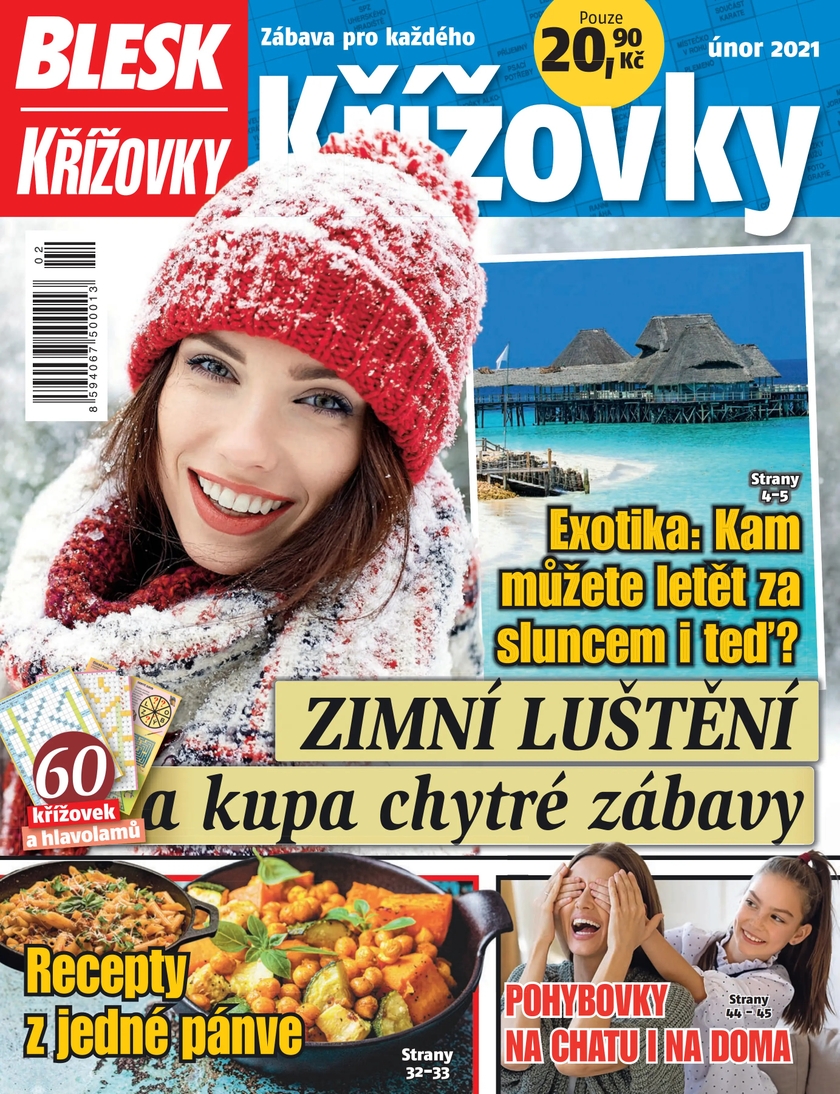 E-magazín BLESK KŘÍŽOVKY - 2/2021 - CZECH NEWS CENTER a. s.