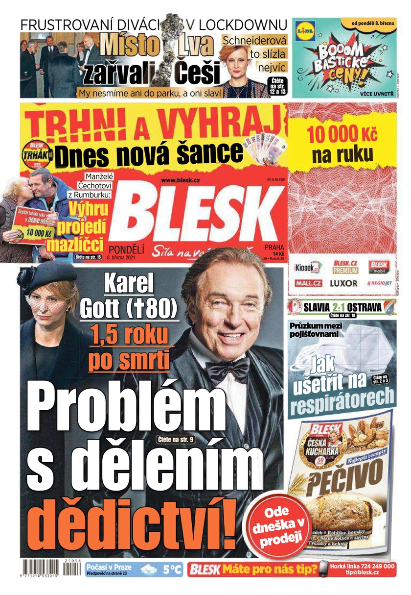 E-magazín BLESK - 8.3.2021 - CZECH NEWS CENTER a. s.