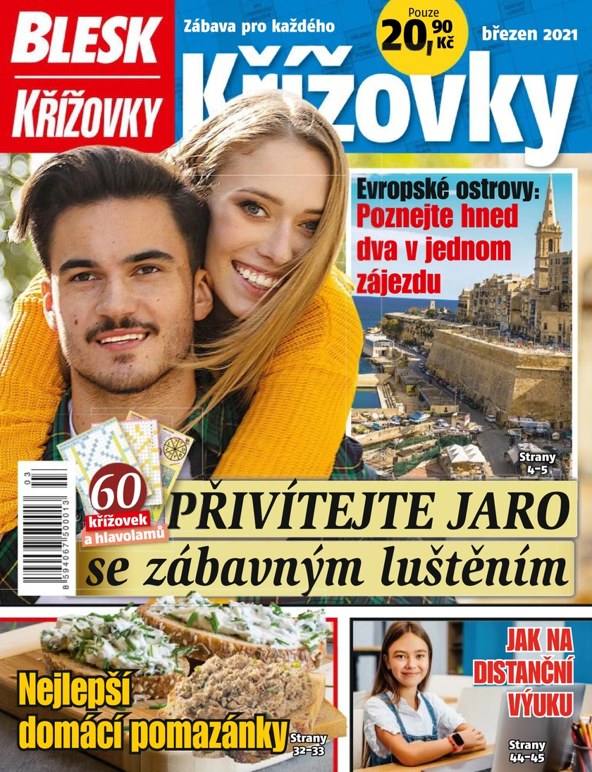 E-magazín BLESK KŘÍŽOVKY - 3/2021 - CZECH NEWS CENTER a. s.