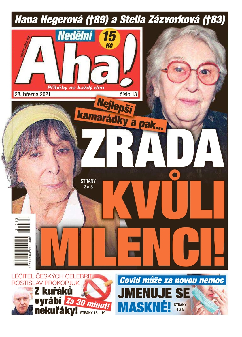E-magazín Nedělní Aha! - 13/2021 - CZECH NEWS CENTER a. s.