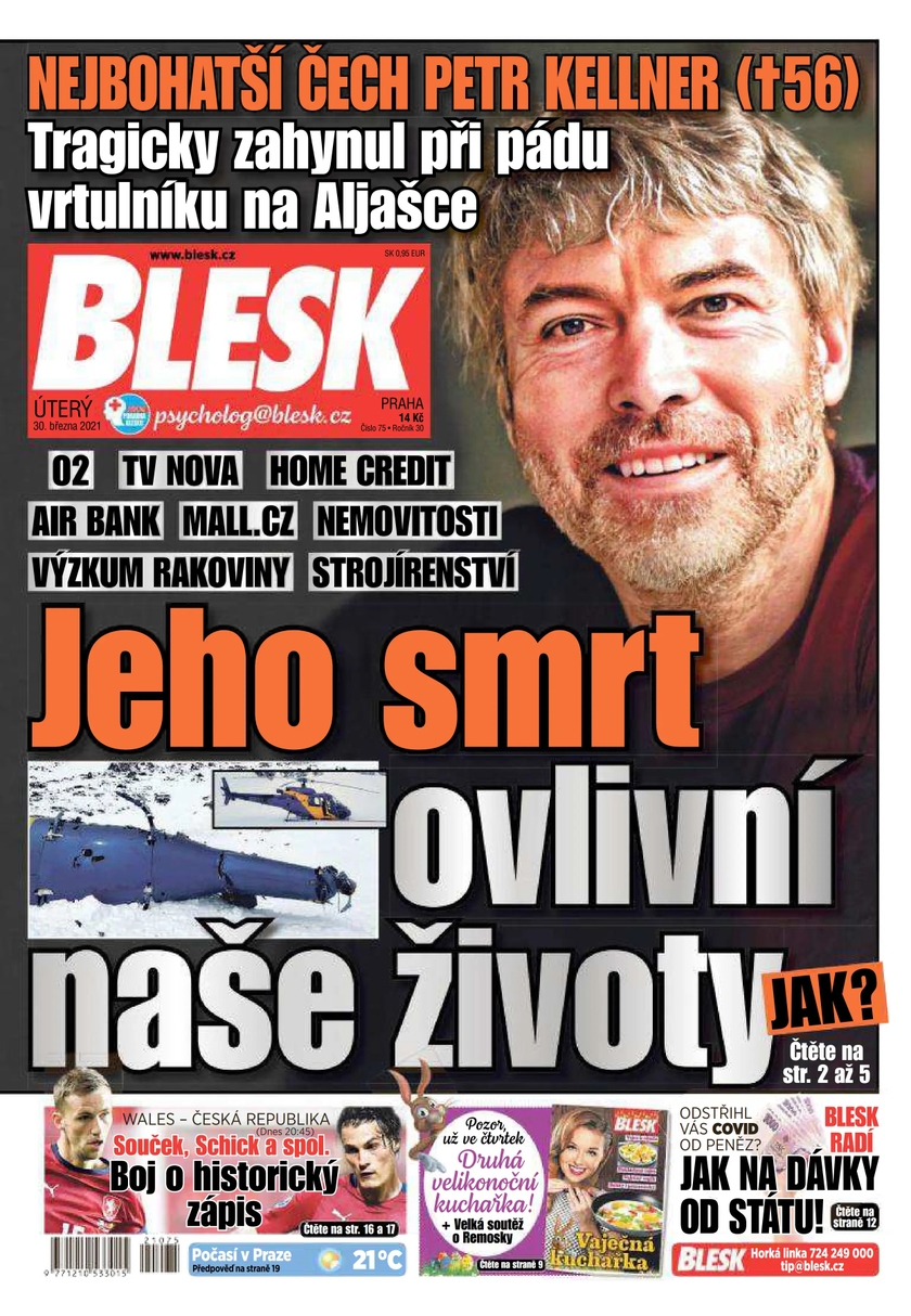 E-magazín BLESK - 30.3.2021 - CZECH NEWS CENTER a. s.