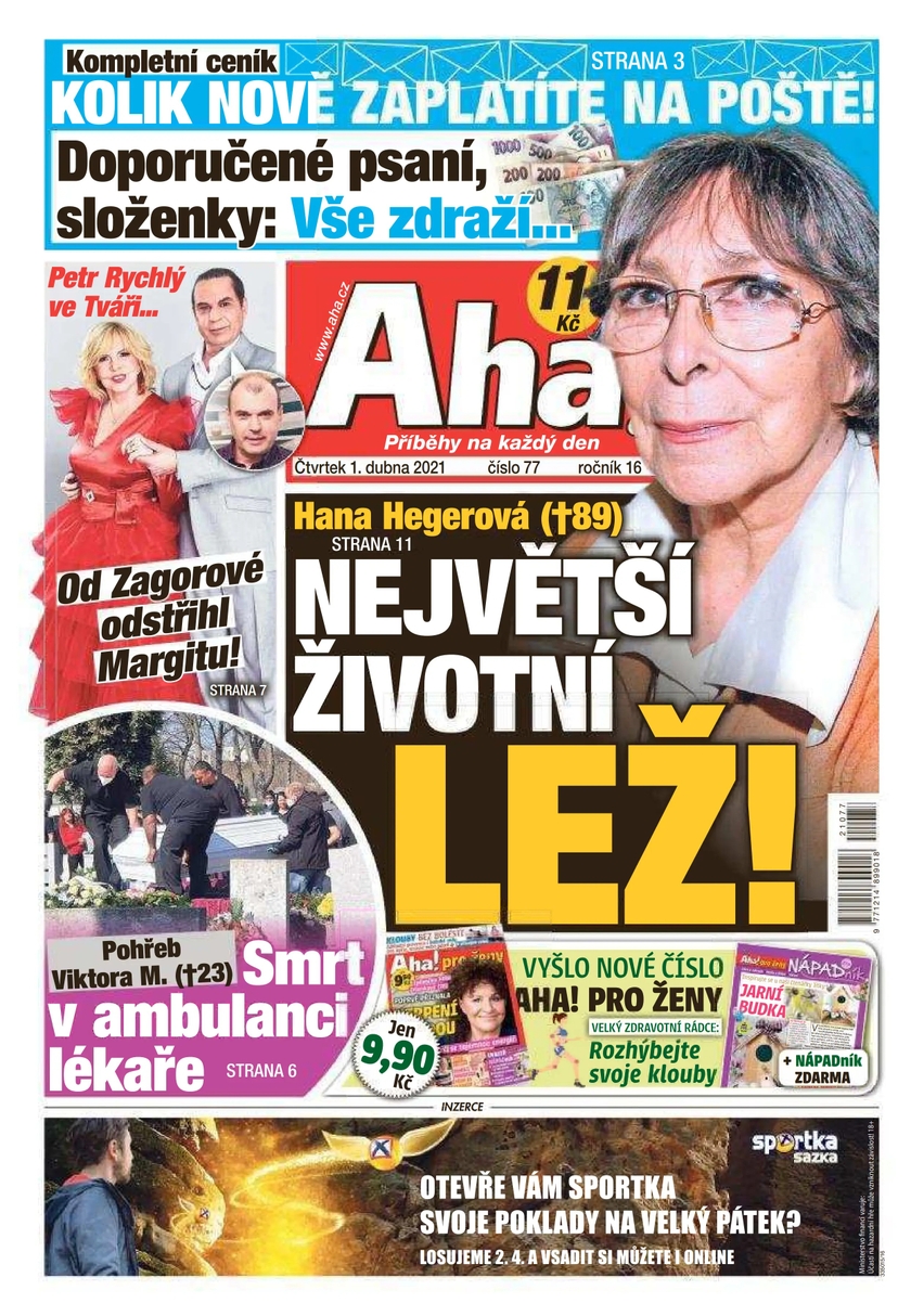 E-magazín Aha! - 1.4.2021 - CZECH NEWS CENTER a. s.