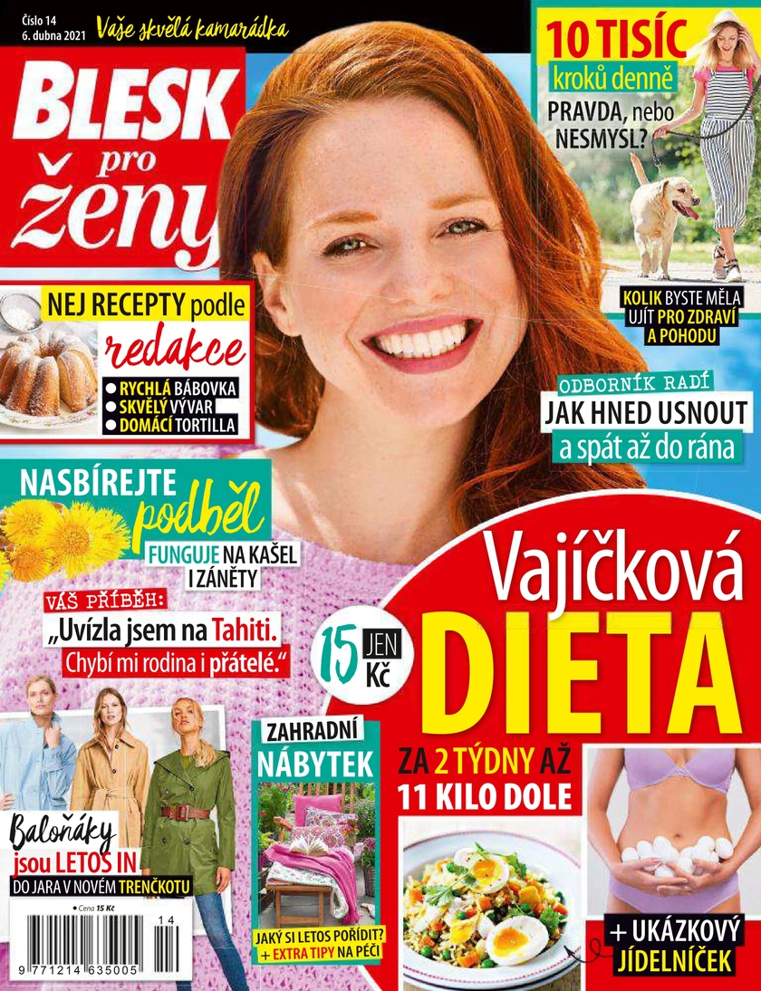 E-magazín BLESK pro ženy - 14/2021 - CZECH NEWS CENTER a. s.