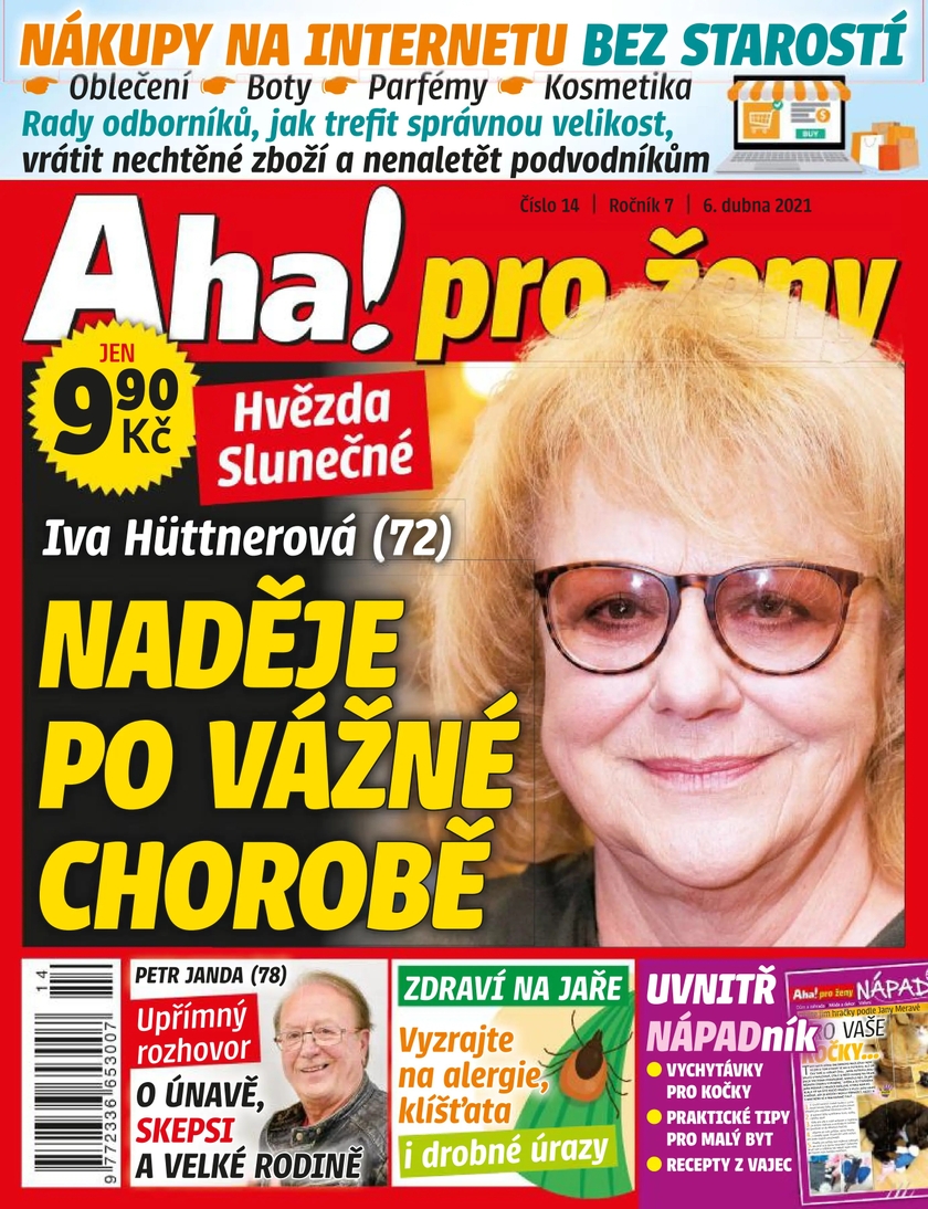 E-magazín Aha! pro ženy - 14/2021 - CZECH NEWS CENTER a. s.