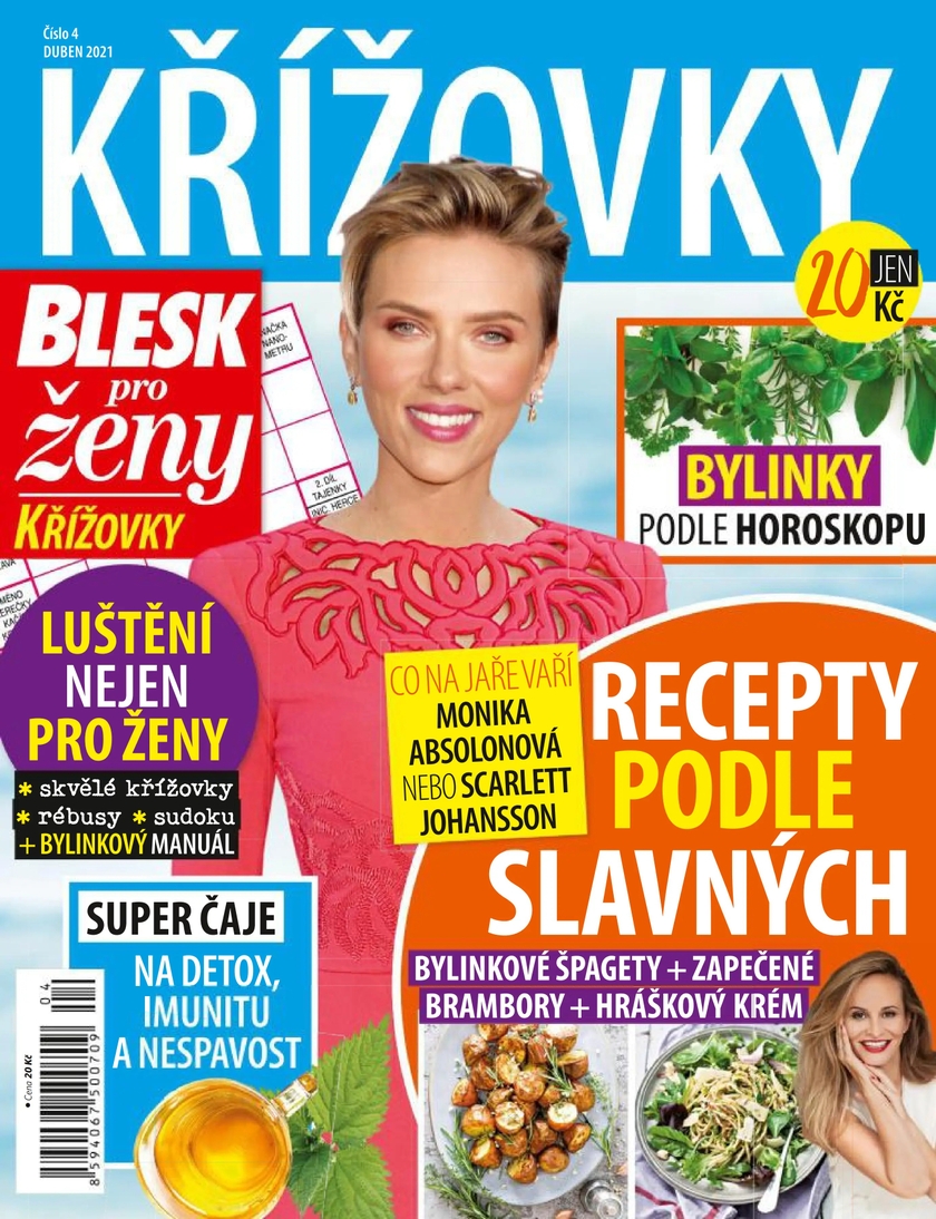 E-magazín BLESK pro ženy KŘÍŽOVKY - 4/2021 - CZECH NEWS CENTER a. s.