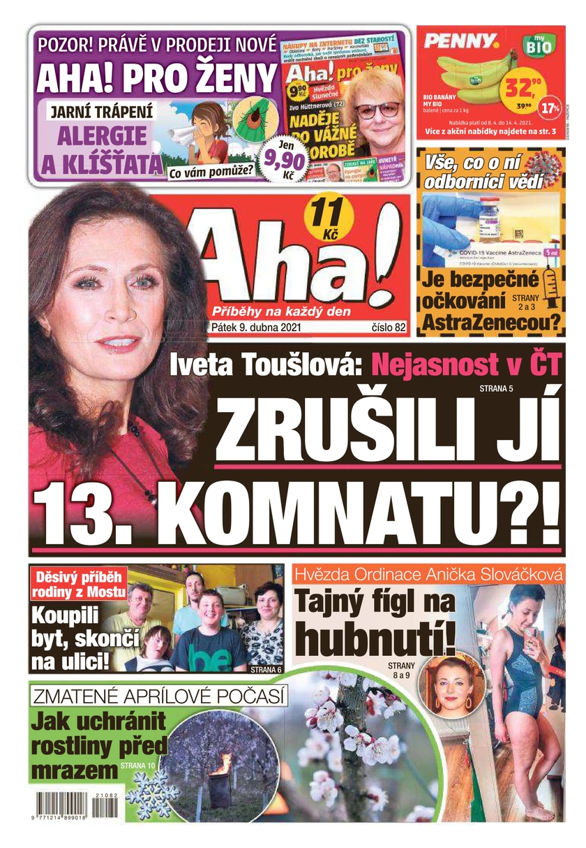 E-magazín Aha! - 9.4.2021 - CZECH NEWS CENTER a. s.