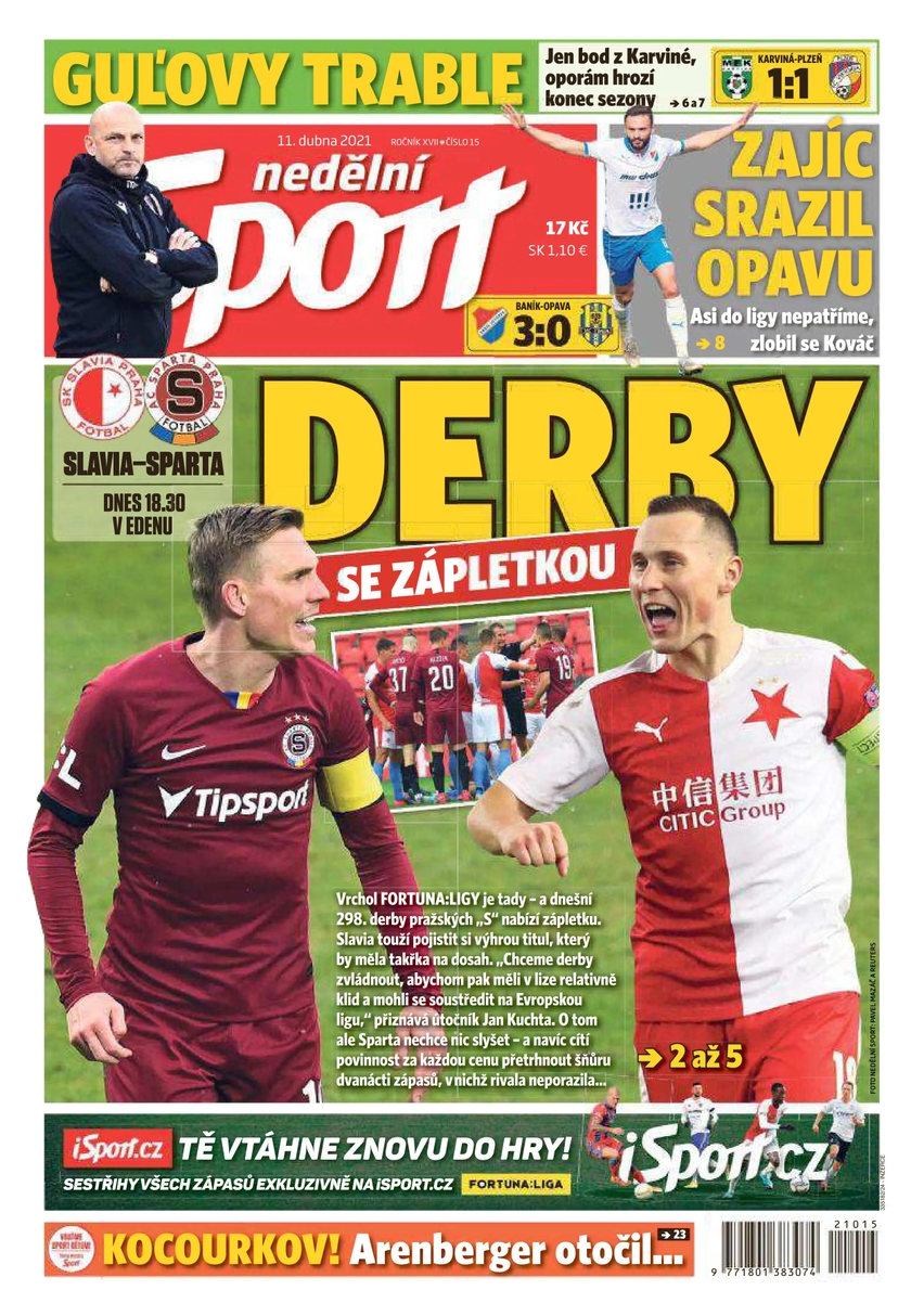 E-magazín nedělní Sport - 15/2021 - CZECH NEWS CENTER a. s.
