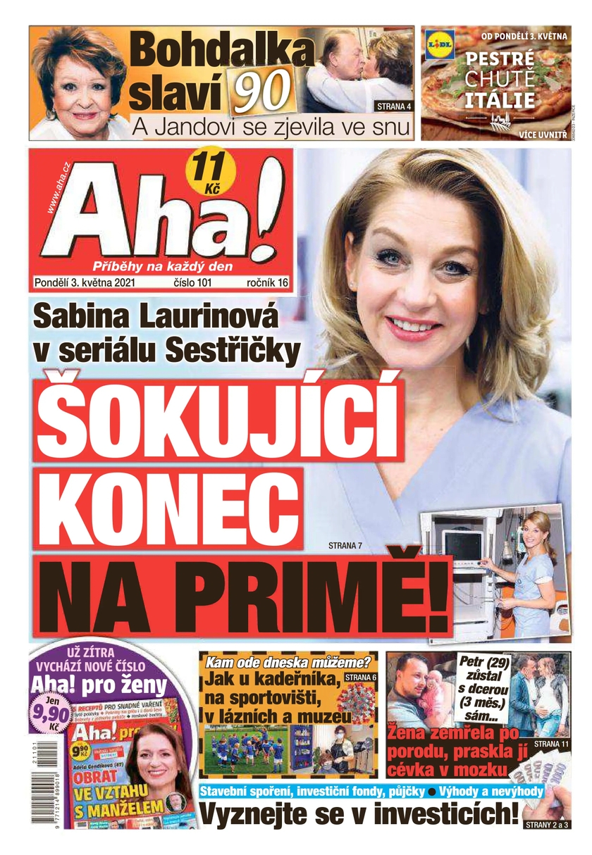 E-magazín Aha! - 3.5.2021 - CZECH NEWS CENTER a. s.